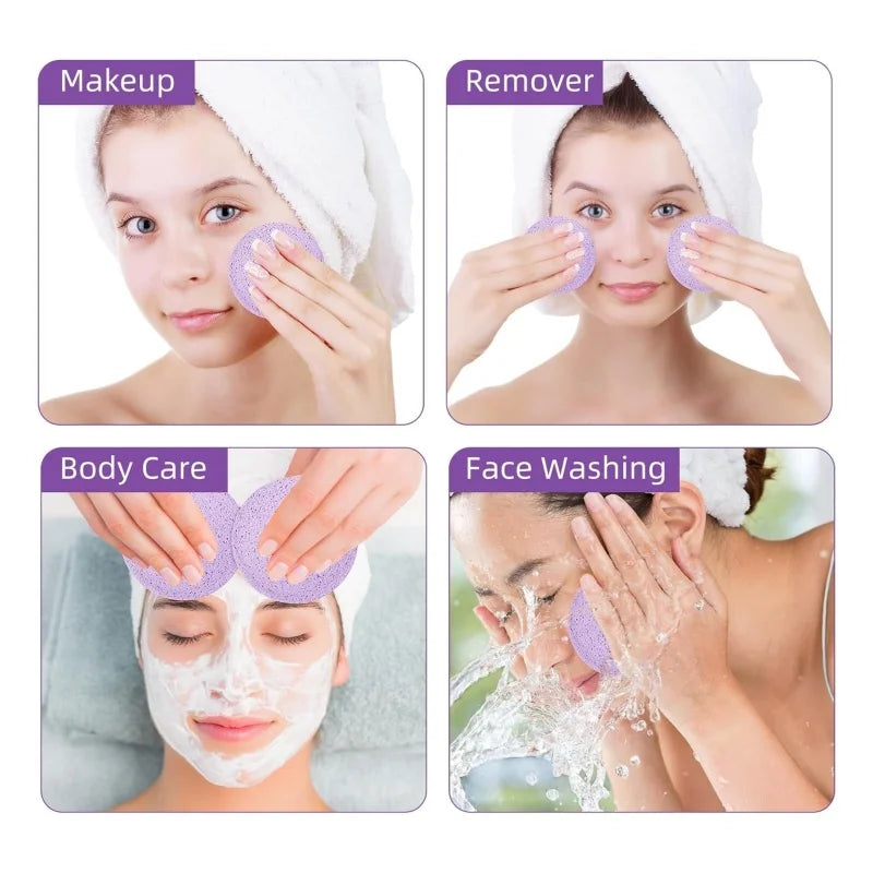 LUZMERA Esponja Facial | Limpieza Suave Diaria