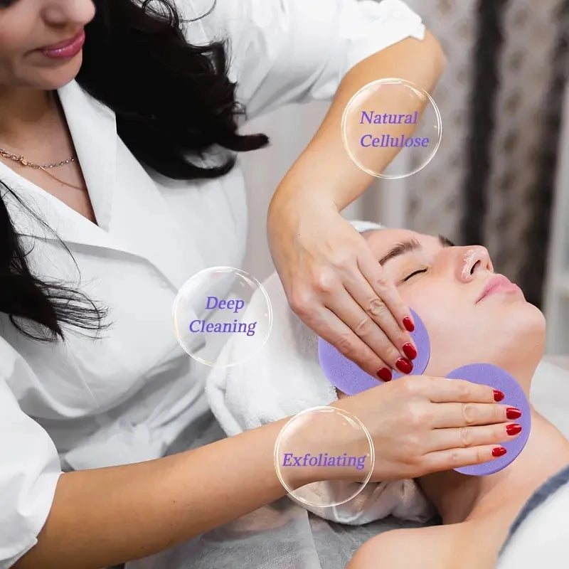 LUZMERA Esponja Facial | Limpieza Suave Diaria