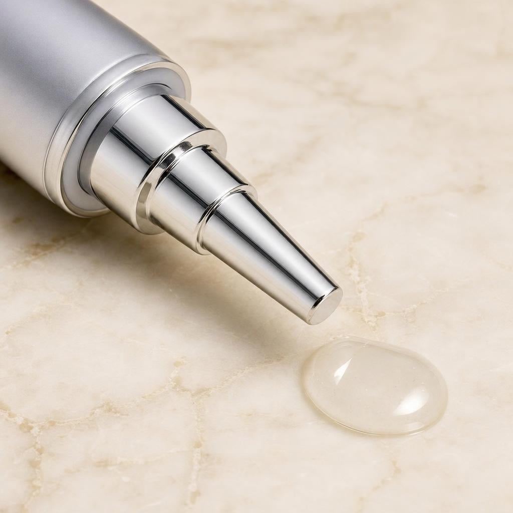 Detalle del aplicador de LUMÉRA Retinol Eye Lift