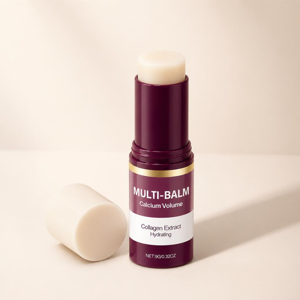 LUMÉRA Multi-Balm con tapa destapada