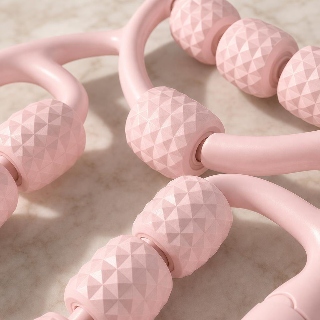 Detalle de los rodillos de LUMÉRA Body Roller